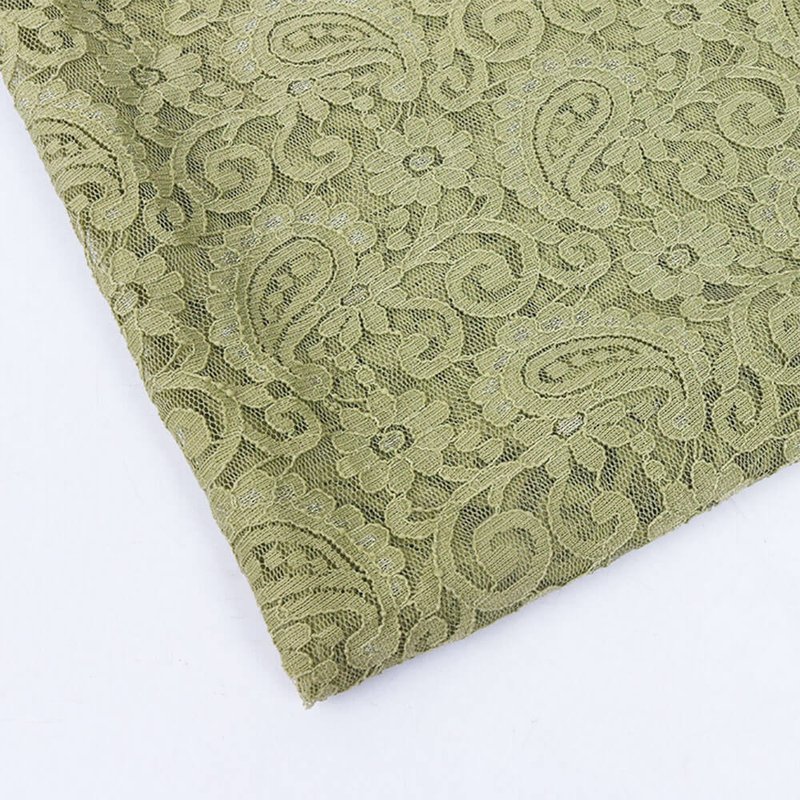 Lace Fabric Printed Nylon Warp Knit for Women's Wear Wholesale Supplie 7